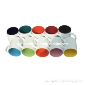 Sublimation Ceramic Two-Tone Color Mug 11oz